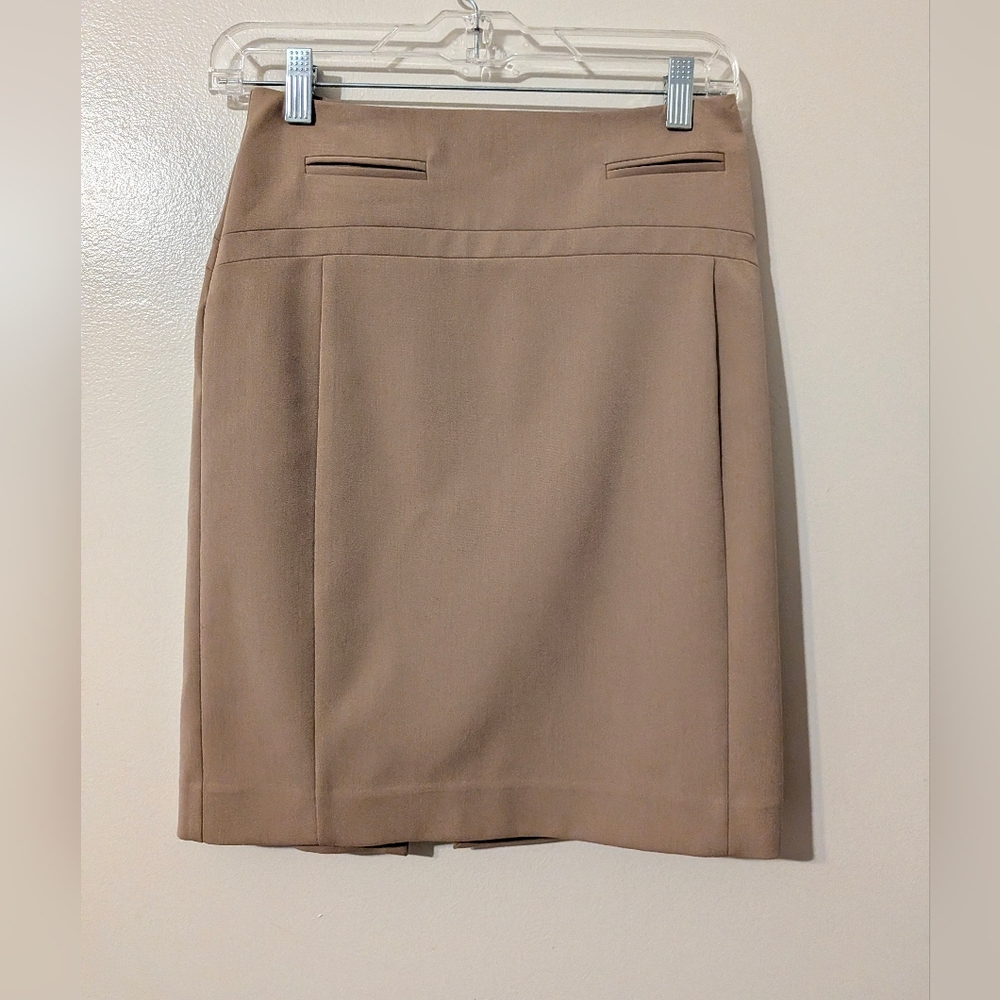 Express Women's Neutral Waist Pencil Skirt Size 0 Minimalist Formal Professional